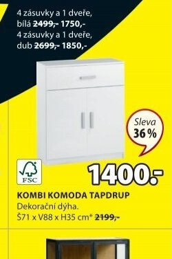 KOMBI KOMODA TAPDRUP