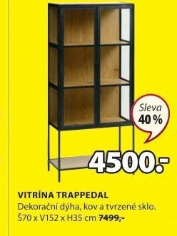 VITRÍNA TRAPPEDAL