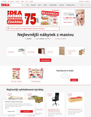 akční leták IDEA nábytek 14.6.2022-20.6.2022