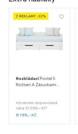 Rozkládací Postel S Roštem A Zásuvkami
