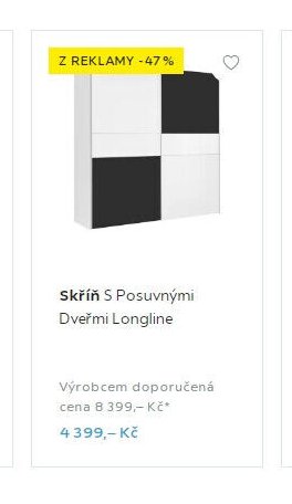 Skříň S Posuvnými Dveřmi Longline