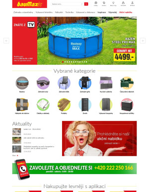 akční leták bauMax 15.6.2022-21.6.2022