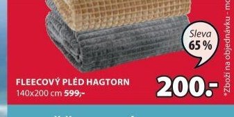 Fleecový pléd HAGTORN