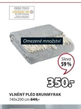VLNĚNÝ PLÉD BRUNMYRAK