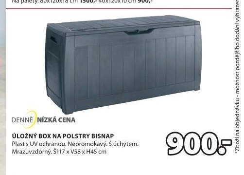 ÚLOŽNÝ BOX NA POLSTRY BISNAP