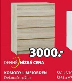 KOMODA LIMFJORDEN 4 ZÁSUVKY