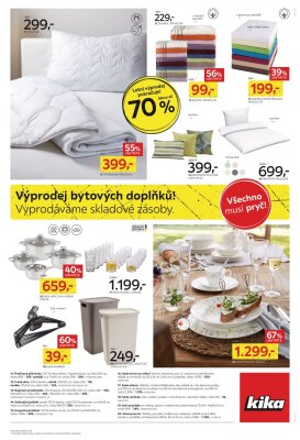 akční leták Kika nábytek 20.6.2022-3.7.2022