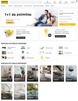 akční leták Sconto nábytek 21.6.2022-27.6.2022