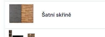 Šatní skříně