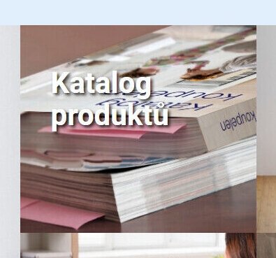 Katalog produktů (ilustrační obrázek)