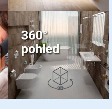 360 pohled koupelny