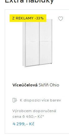 Víceúčelová skříň Ohio