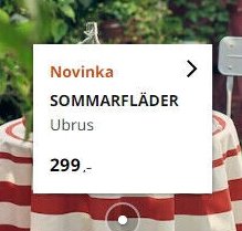 SOMMARFLÄDER Ubrus
