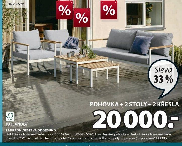 Zahradní sestava Oddesund