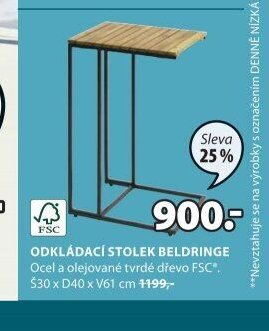 ODKLÁDACÍ STOLEK BELDRINGE