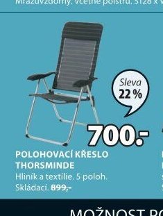Polohovací křeslo THORSMINDE