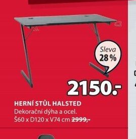 HERNÍ STŮL HALSTED