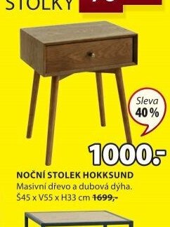 NOČNÍ STOLEK HOKKSUND