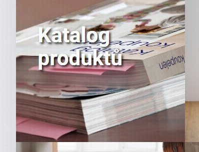 Katalog produktů