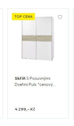 Skříň S Posuvnými Dveřmi Puls