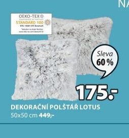 DEKORAČNÍ POLŠTÁŘ LOTUS