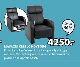 MASÁŽNÍ KŘESLO HOVBORG
