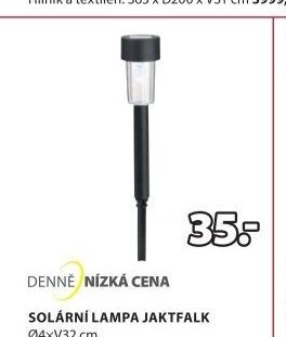 Solární lampa JAKTFALK