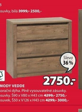 Komody VEDDE