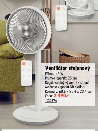 Ventilátor stojanový