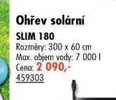 Ohřev solární SLIM 180