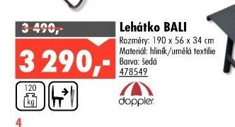 Lehátko BALI