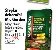 Štěpka dekorační Mr. Garden
