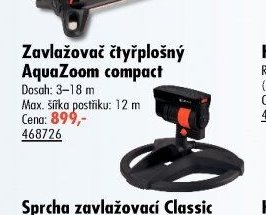 Zavlažovač čtyřplošný AquaZoom compact