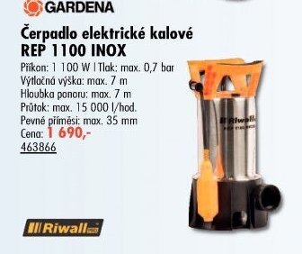 Čerpadlo elektrické kalové REP 1100 INOX