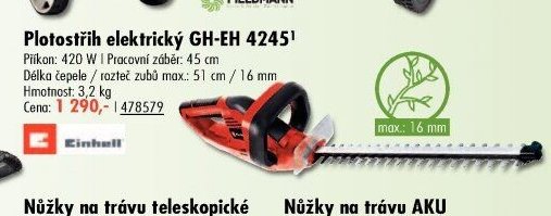 Plotostřih elektrický GH-EH 4245