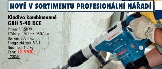 Kladivo kombinované GBH 5-40 DCE