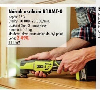Nářadí oscilační R18MT-0