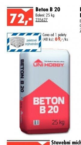 Beton B 20
