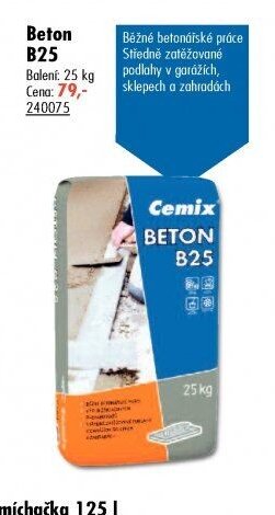 Beton B25