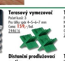 Terasový vymezovač