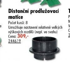 Distanční prodlužovací matice