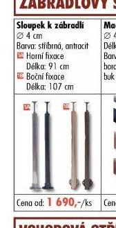 Sloupek k zábradlí