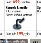 Konzole k madlu