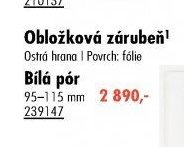 Obložková zárubeň pro Bílá pór