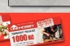 UNI HOBBY dárkový poukaz 1000 Kč