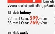 Kuchyňské pracovní desky dub bělený
