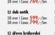 Kuchyňské pracovní desky dub antik