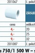 Rozvody PPR - Záslepka