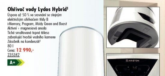 Ohřívač vody Lydos Hybrid