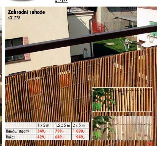 Zahradní rohože